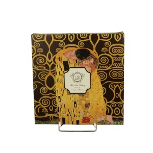 Lėkštės desertinės porcelianinės 2 vnt. 19x1.2x19 cm G. Klimt DUO