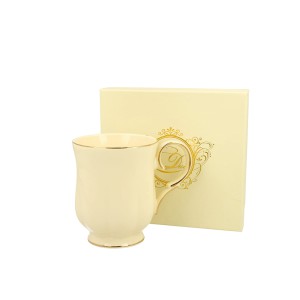 Puodelis porcelianinis kreminės spl. Clark 450 ml DUO