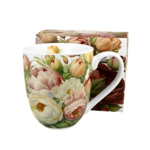 Puodelis porcelianinis Bijūnai 1000 ml DUO