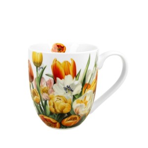 Puodelis porcelianinis Tulpės 1000 ml DUO