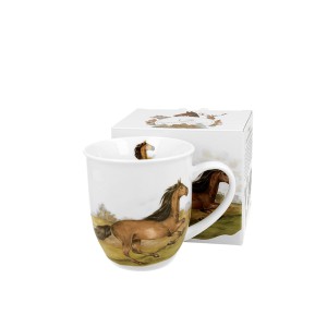 Puodelis porcelianinis Arklys 400 ml DUO