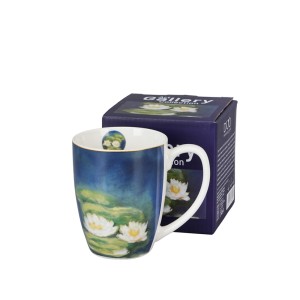 Puodelis porcelianinis 360 ml C.Monet Vandens lelijos DUO