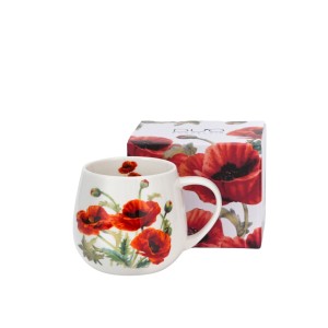 Puodelis porcelianinis 430 ml Aguonos DUO