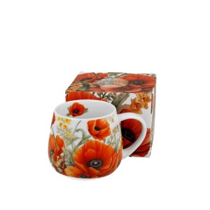 Puodelis porcelianinis 430 ml Aguonos DUO