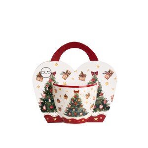 Puodelis porcelianinis 460 ml Eglutė DUO kld