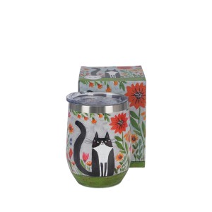 Puodelis-termosas kelioninis Katės 330 ml DUO