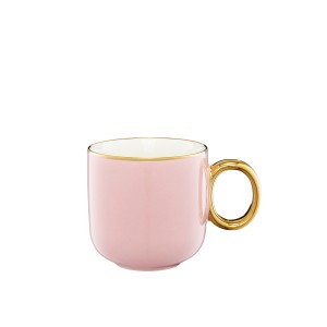 Puodelis porcelianinis ROYAL 380 ml rožinis Ambition 43634