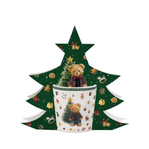 Puodelis porcelianinis Teddy bears 400 ml DUO KLD
