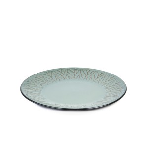 Lėkštė porcelianinė žalia 27,4 cm BRANCH 317001