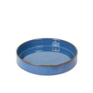 Dubenėlis porcelianinis D20xH4 cm mėlynas CHESTER La Mediterranea 720B109