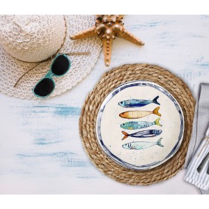 Dubenėlis D16xH6 cm porcelianas PEIXE La Mediterranea PEI28108