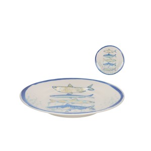 Lėkštė keramikinė 26 cm Žuvys 8445393458502