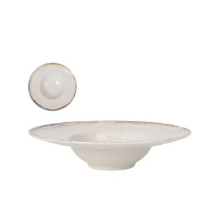 Dubuo-lėkštė makaronams, rizoto D28xH7cm porcelianinė La Mediterranea AB26113