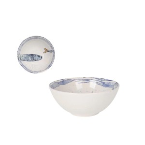 Dubenėlis D16xH7 cm keramikinis PEIXE2 La Mediterranea PEX26108