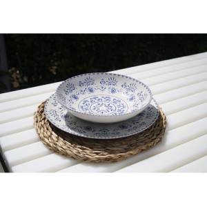 Dubenėlis D21xH5,3 cm porcelianinis BLUR La Mediterranea B26102C