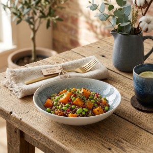 Dubenėlis D21xH5,3 cm porcelianinis ADHARA La Mediterranea W26102