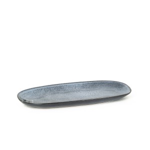 Padėklas/lėkštė užkandžiams 30x14x2,5 cm porcelianas NEBULA La Mediterranea
