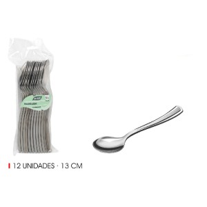 Šaukšteliai arbatiniai 12vnt 13cm plastikiniai daugkartiniai Algon BA01054276684