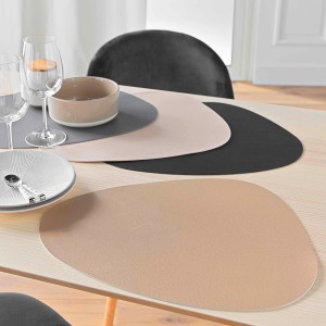 Padėkliukas stalo 37x45 cm dirbtinė oda GALITA douceur d'intérieur