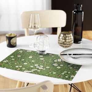 Padėkliukas stalo 28,5x44 cm plastikinis FLEURETTE douceur d'intérieur