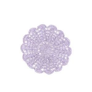 Padėkliukas stalo D38 cm levandų spalvos Tinja 4Living 645305