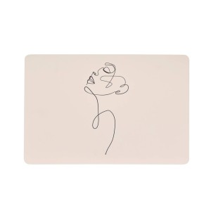 Padėkliukas stalo 45x30 cm Mergina (mix) PU Secret de Gourmet 203275C