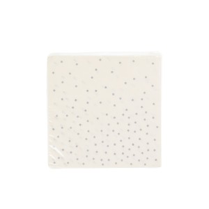 Servetėlės popierinės Taškeliai 33x33 cm 20 vnt sidabro sp. Festi 645289