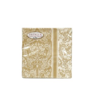 Servetėlės popierinės Auksas 33x33 cm 20 vnt Premium Collection 55329