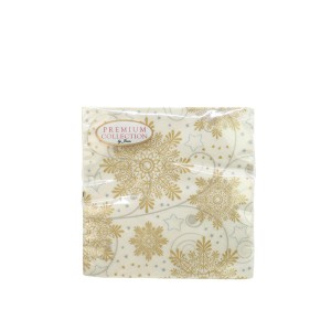 Servetėlės popierinės Kalėdų senelis 33x33 cm 20 vnt Premium Collection KLD