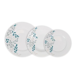 Indų rinkinys 12 vnt. 4-iems asm. (servizas) porcelianas Mediterranea 9211D1201