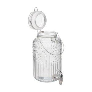 Indas stiklinis skysčiams su kraniuku 3,8 L talpos Secret de Gourmet 194894