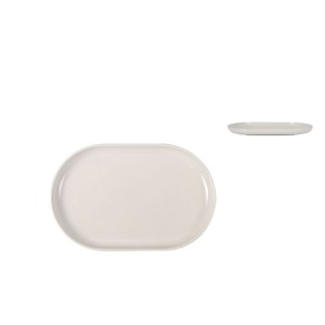 Padėklas/lėkštė ovali 20x13x2 cm keramikinė La Mediterranea IVO27112
