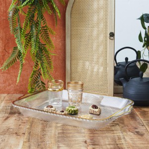 Padėklas plastikinis 42x28 cm Home Deco KA0597