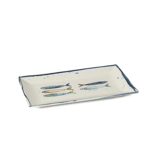 Padėklas/lėkštė 30x20x2,5 cm porcelianas PEIXE La Mediterranea PEI2500430