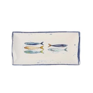 Padėklas/lėkštė 30x15x2 cm porcelianas PEIXE La Mediterranea PEI25013