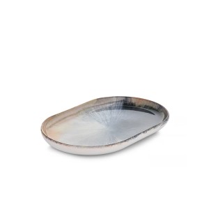 Padėklas/lėkštė 20x13 cm keramikinis MADERA Ambition 61392