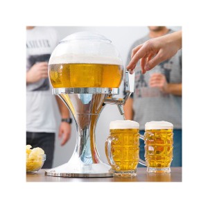 Indas stiklinis skysčiams su kraniuku 3,5 l talpos, vieta ledukams InnovaGoods