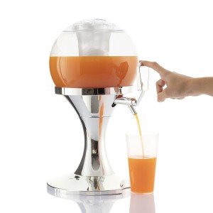 Indas stiklinis skysčiams su kraniuku 3,5 l talpos, vieta ledukams InnovaGoods