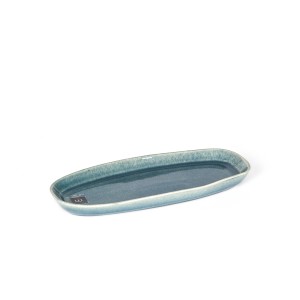Padėklas/lėkštė 25,5x11,7x2,3 cm keramika OCEAN BLUE La Mediterranea 7470F20