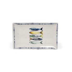Padėklas/lėkštė 25x15x2 cm melaminas PEIXE La Mediterranea BY07032379154