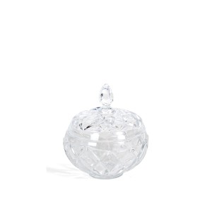 Saldaininė stiklinė su dangteliu 10x10x13 cm 8430540858519