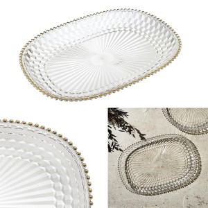 Padėklas plastikinis 48x33 cm Home Deco KA0718