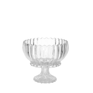 Dubuo stiklinis ant kojelės 23.3x23.3x21.5 cm 8445393567761