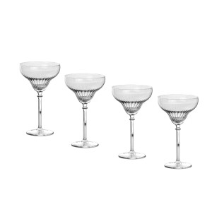 Taurės stiklinės 4 vnt. 300 ml kokteiliams ROYAL 762C36001130