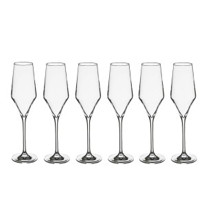 Taurės šampanui 220 ml 6 vnt komplekt. Secret de Gourmet 154731