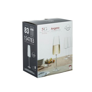Taurės šampanui 340 ml 6 vnt komplekt. Secret de Gourmet 154783
