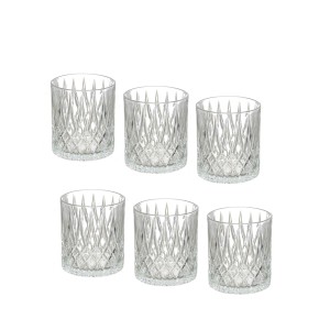 Taurės viskiui 315 ml 6 vnt komplektas stiklas Vivalto 18163