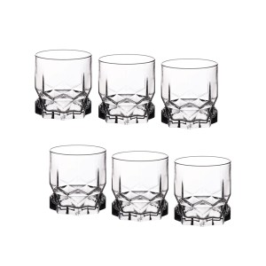 Stiklinių komplektas 6 vnt 325 ml skaidrios DIAMOND Ambition 64682