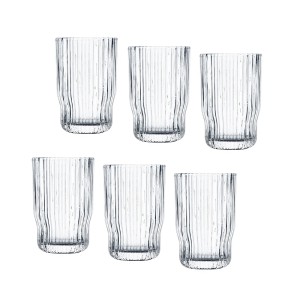 Stiklinių komplektas 6 vnt 350 ml D7,9xH8 cm RILLET Ambition 67605