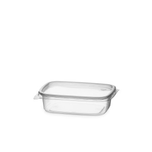 Dėžutė plastikinė maistui PP 150 ml 100 vnt. su dangteliu